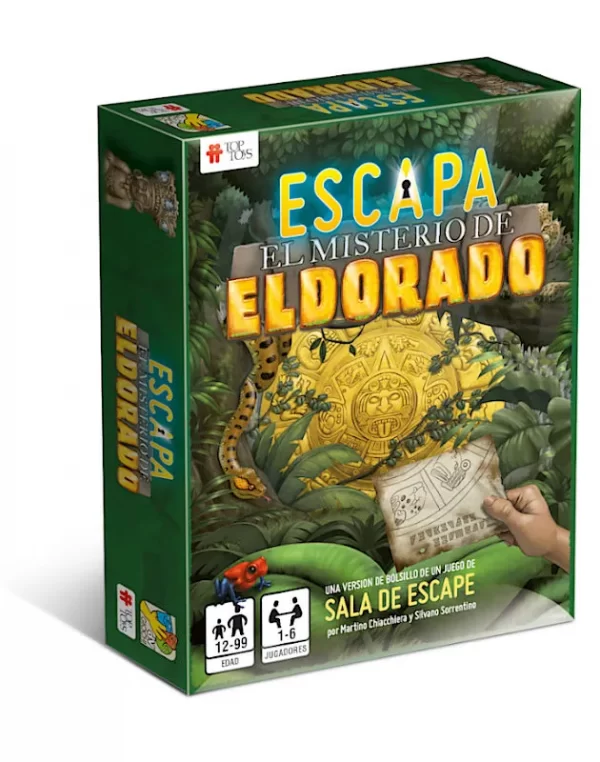 Juego de mesa Escapa el misterio del dorado - Top toys - Imagen 1