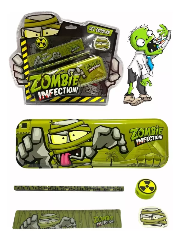 Set escolar  Zombie Infeccion - Imagen 2