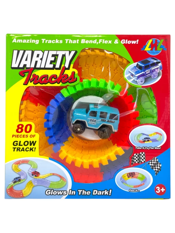 Pista brillante con auto - Imagen 1