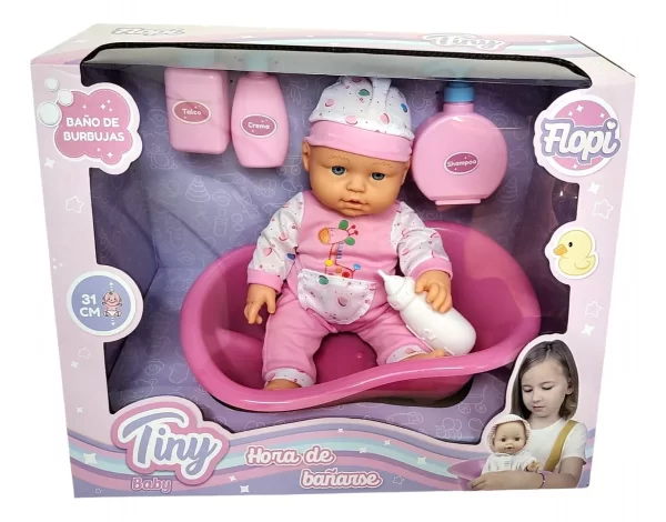 Bebote Tiny hora de bañarse - Imagen 1
