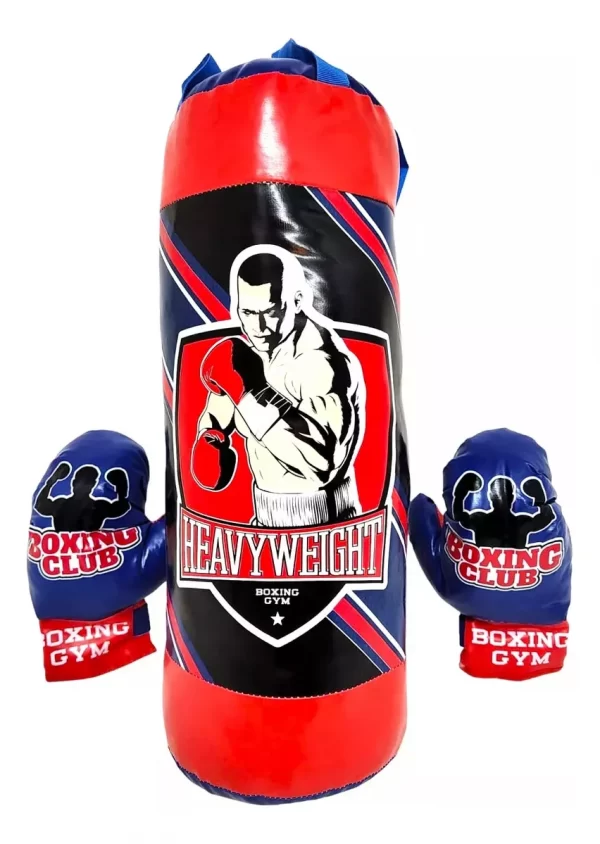 Set de boxeo con guantes - Imagen 1