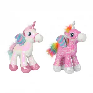 Peluche unicornio lentejuelas