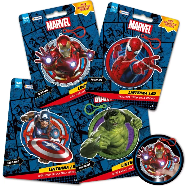 Linterna con luz led Marvel - Tapimovil - Imagen 1