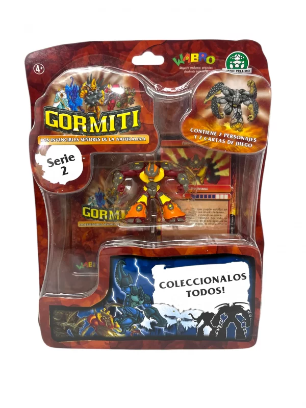 Muñeco Gormiti x2 serie 2 - Wabro - Imagen 1