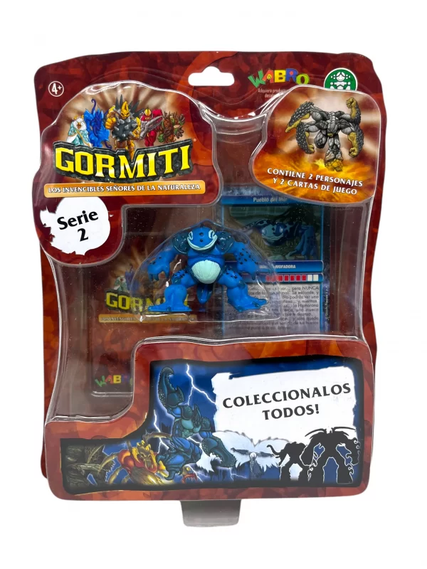 Muñeco Gormiti x2 serie 2 - Wabro - Imagen 6