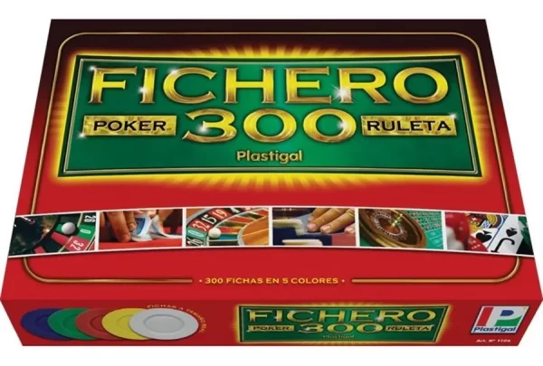 Fichero 300 poker ruleta - Plastigal - Imagen 1