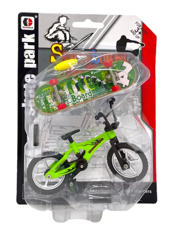 251+NA205105 Set de finger Bici con skate - Imagen 1