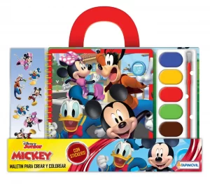 Maletin de arte para crear y colorear Mickey – Tapimovil