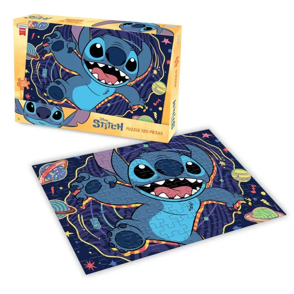 Rompecabezas 120 piezas Stitch - Tapimovil - Imagen 1
