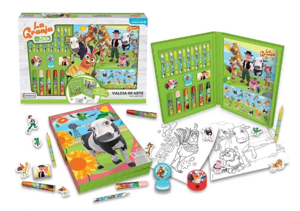 Valija de arte La granja de Zenon - Tapimovil - Imagen 1