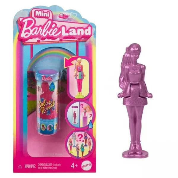 206+HYF19_1 Muñeca mini Barbie color reveal - Mattel - Imagen 1