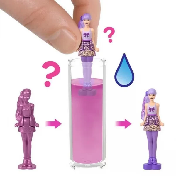 Muñeca mini Barbie color reveal - Mattel - Imagen 2