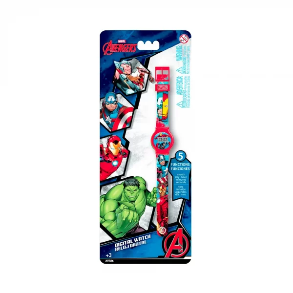 Reloj digital Avengers  - Intek - Imagen 1