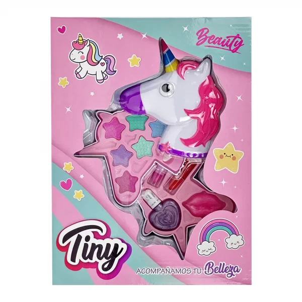 Set de maquillaje unicornio en caja - Imagen 1