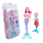 Muñeca Tiny Sirena y mini Sirena - Imagen 2