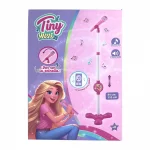 Microfono de pie rosa - Tiny