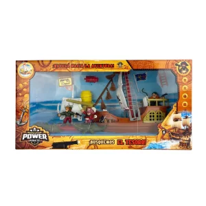 Playset Barco pirata con accesorios