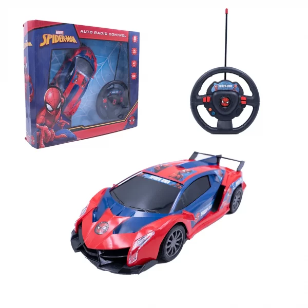 Auto a radio control Spiderman - Imagen 1