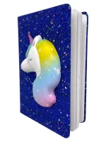 Agenda brillosa con squishy - Imagen 2