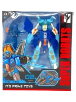 Transformer robot con accesorios