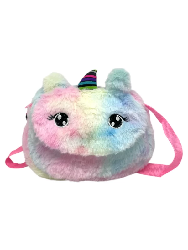 251+XW153 Cartera unicornio peluche - Imagen 1