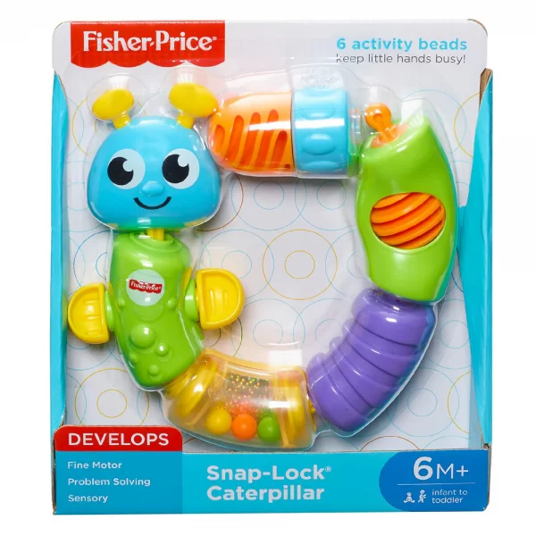 Encastre gusano cadena de colores - Fisher-Price - Imagen 1