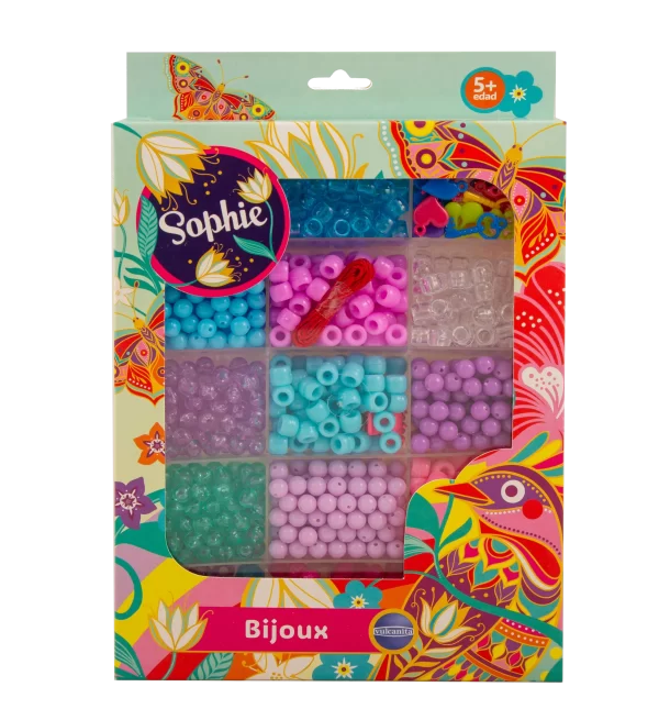 Bijouterie para armar en caja cristal Sophie grande - Vulcanita - Imagen 1