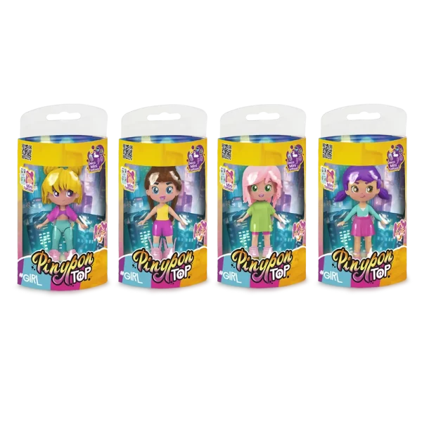 Figura customizable Tpp Girls  - Pinypon - Imagen 1