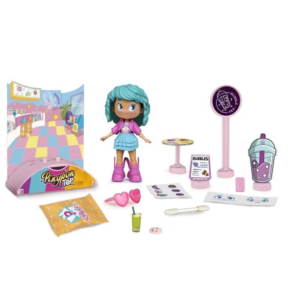 Pinypon TOP Girls figura foodie - Vulcanita - Imagen 2