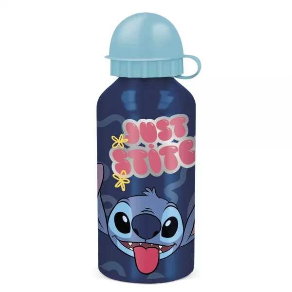 Botella de aluminio 400 ML Stitch - Wabro - Imagen 1