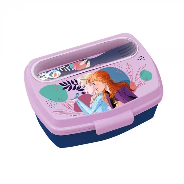 Sandwichera rectangular con cubiertos Frozen - Wabro - Imagen 1