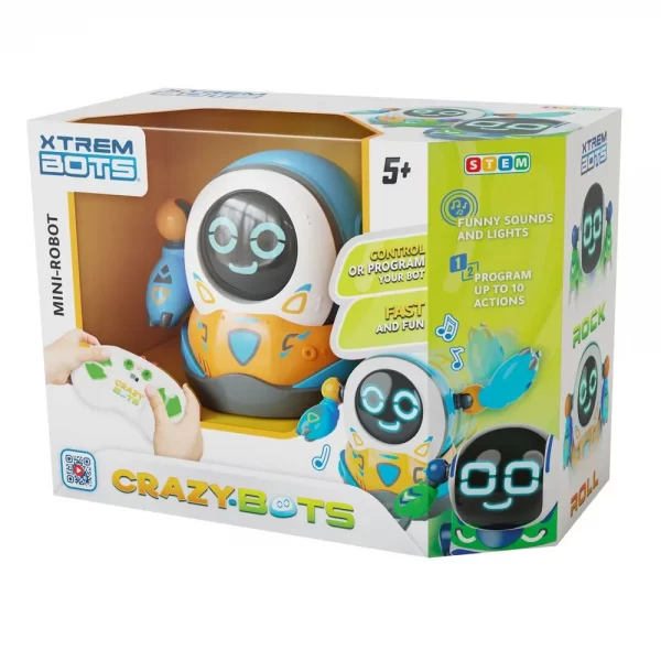 Robot a radio control Crazy Bots  Roll  - Xtream Bots - Imagen 1