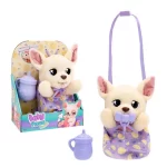 Peluche Yummy Interactivo Baby paws Lila  - Wabro
