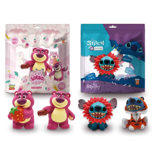 Squishy disney Stitch y Lotso  -  Tapimovil - Imagen 1