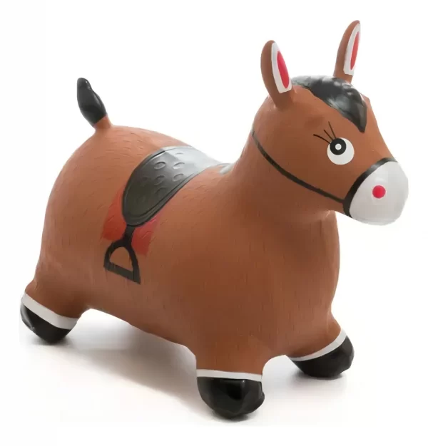 Caballo saltarín inflable - Imagen 1