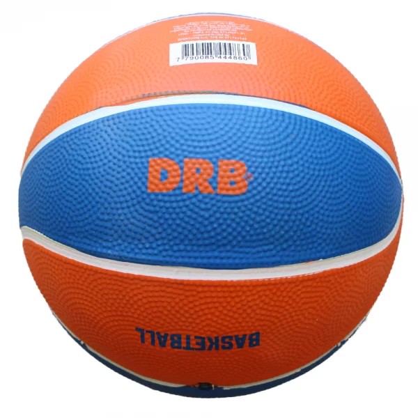 Pelota de basquet fama 21 N°7 celeste y naranja - Dribbling - Imagen 1