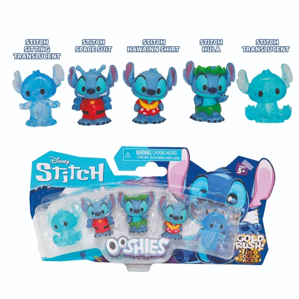 Muñeco Ooshies Stitch pack por 5  - Tapimovil - Imagen 1