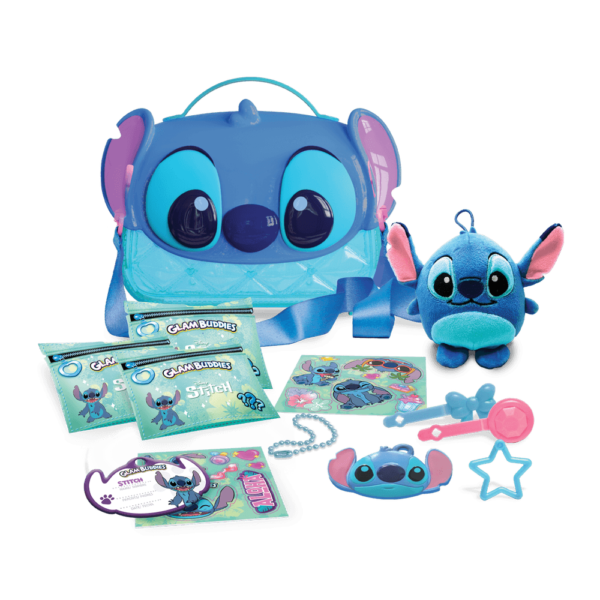 Cartera Glambuddies Stitch con peluche de 16cm - Wabro - Imagen 1