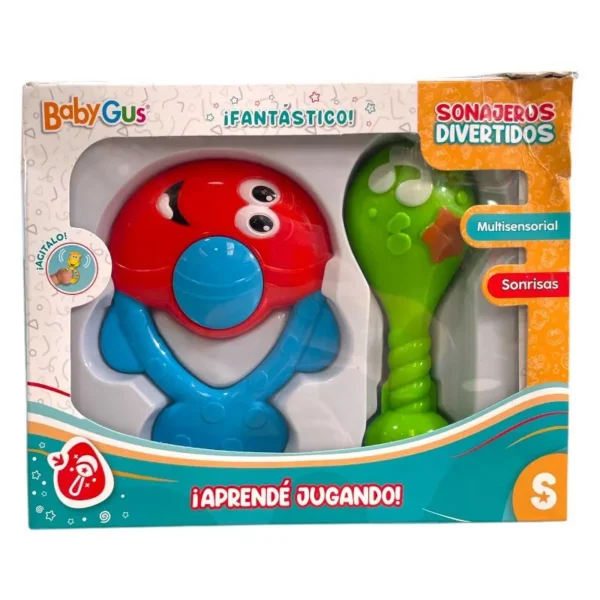 Conjunto de sonajero - Baby Gus - Imagen 1