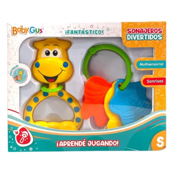 Conjunto de sonajero - Baby Gus - Imagen 1