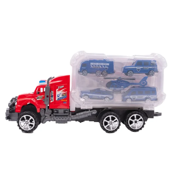 Camion policial con vehiculos - Imagen 2