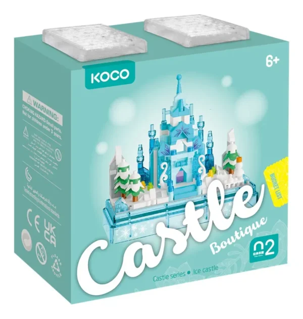 Bloques de construccion castillo de  hielo - Koco - Imagen 1