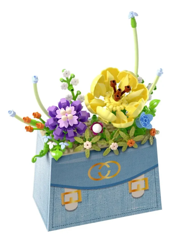 Bloques de construcción flores en cartera   - Koco - Imagen 2