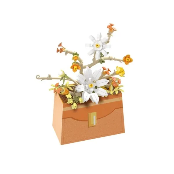 Bloques de construcción flores en cartera - Koco - Imagen 2