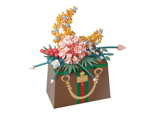 Bloques de construcción flores en cartera - Koco - Imagen 2