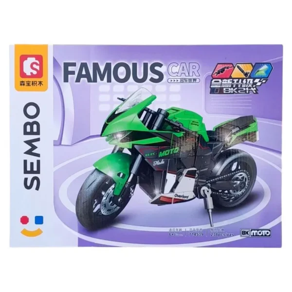 Bloques de construcción motos - Sembo - Imagen 4