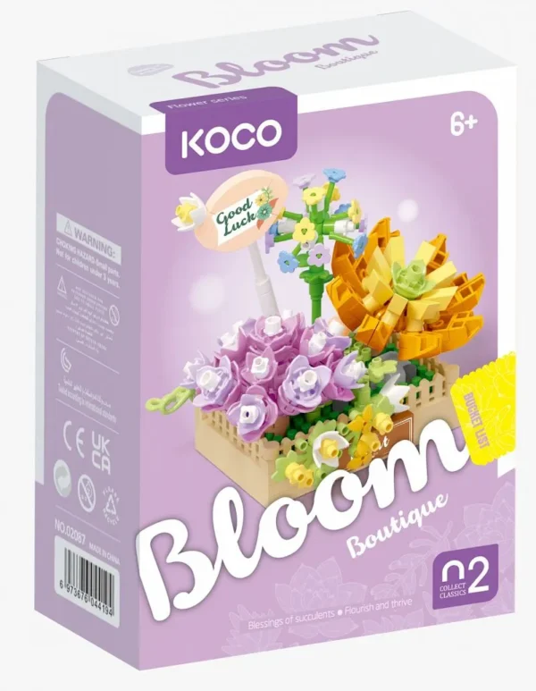 Bloques de construcción ramo de flores - Koco - Imagen 1
