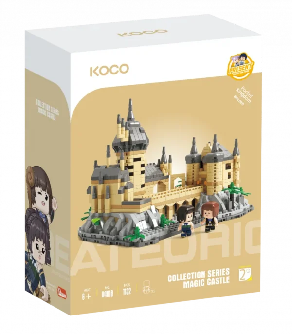 251xKC04018-1 Bloques de construcción Castillo mágico - Koco - Imagen 1