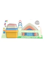 Set de formas didácticas apilables - Mi Clavel Toys