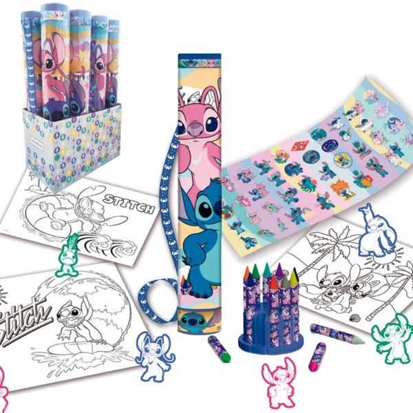 Mega tubo de arte Stitch - Tapimovil - Imagen 1